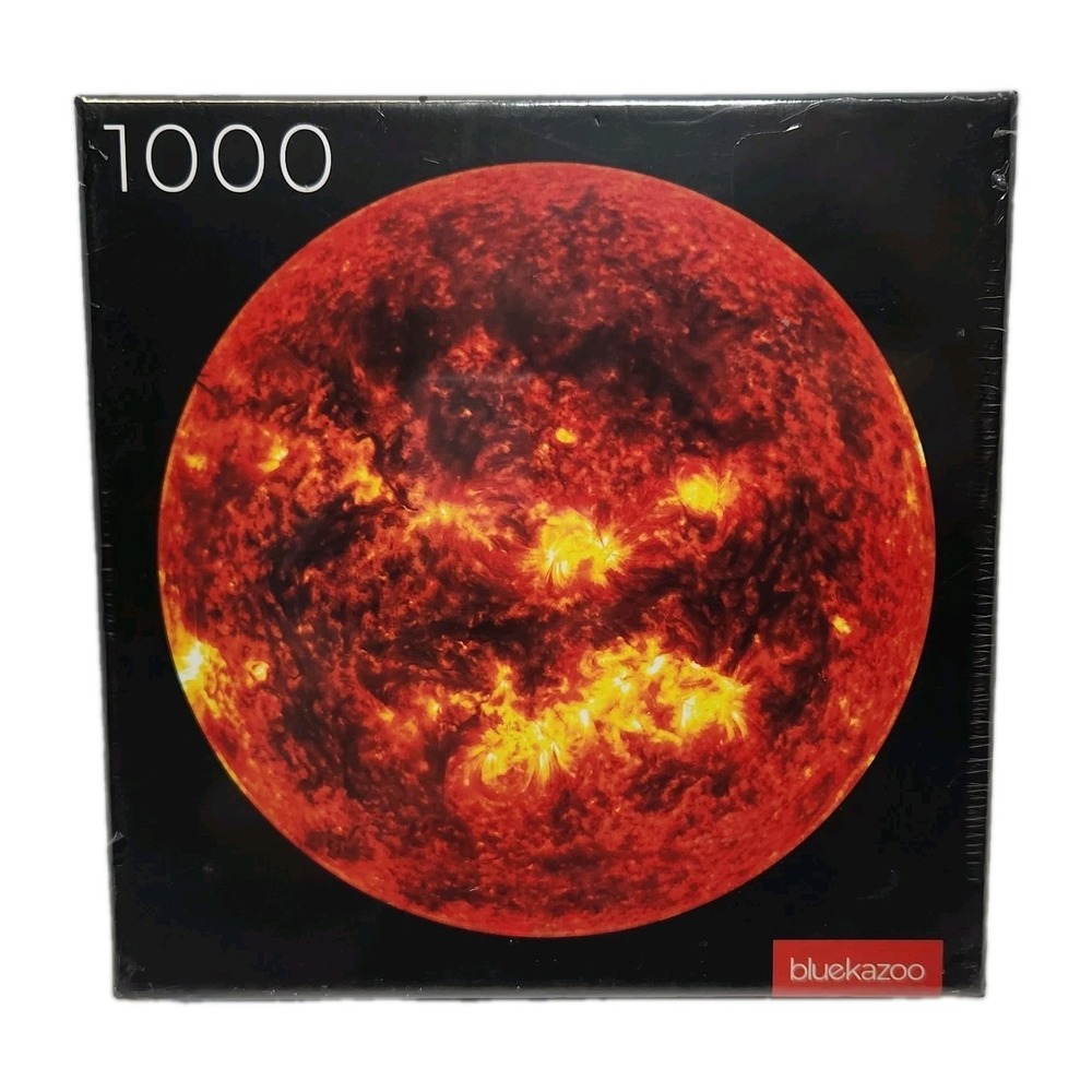 Blue Kazoo Sun 1000 Piece Round Circular Jigsaw Puzzle NASA Image New Sealed